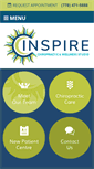 Mobile Screenshot of inspirechiropractickamloops.com